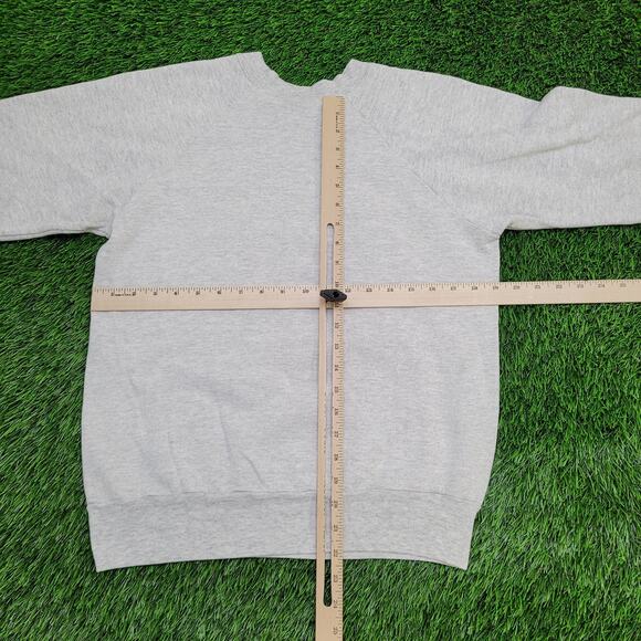 Vintage 1991 Earth Day Sweatshirt Womens Medium 19x22 Gray - Picture 4 of 14